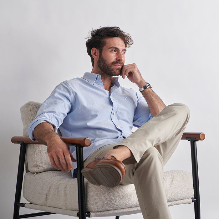 Oxford Shirt - Mid Blue
