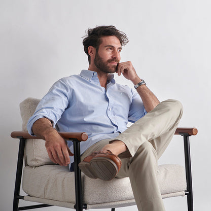 Oxford Shirt - Mid Blue