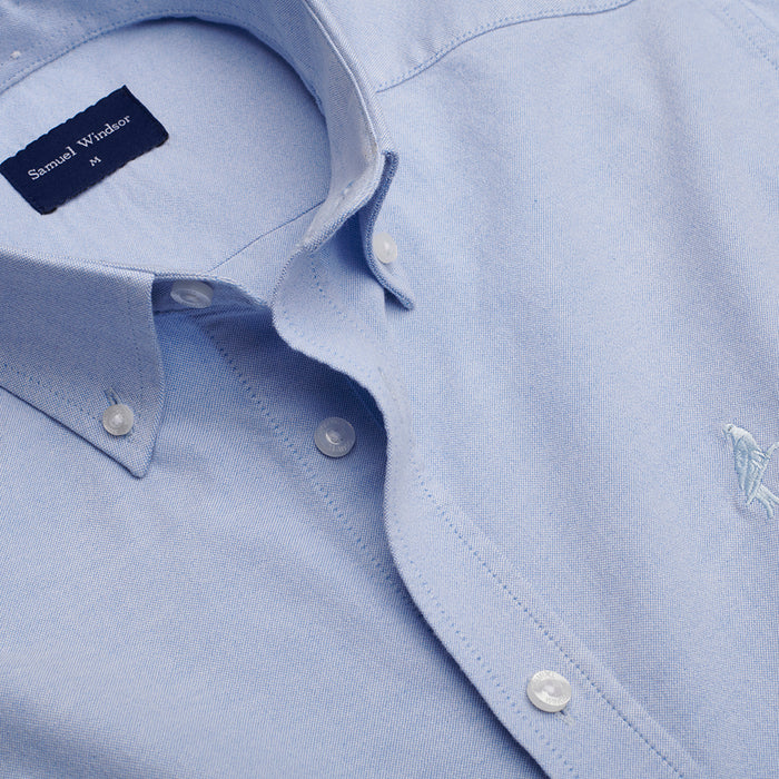Oxford Shirt - Mid Blue