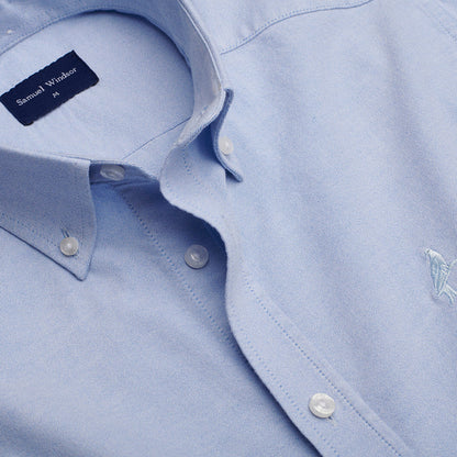 Oxford Shirt - Mid Blue