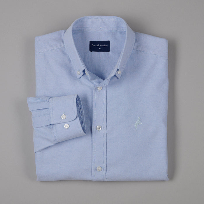 Oxford Shirt - Mid Blue