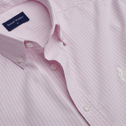 Oxford Shirt - Pink Stripe