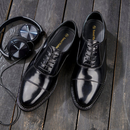 Oxford Shoe - Rubber Sole - Black