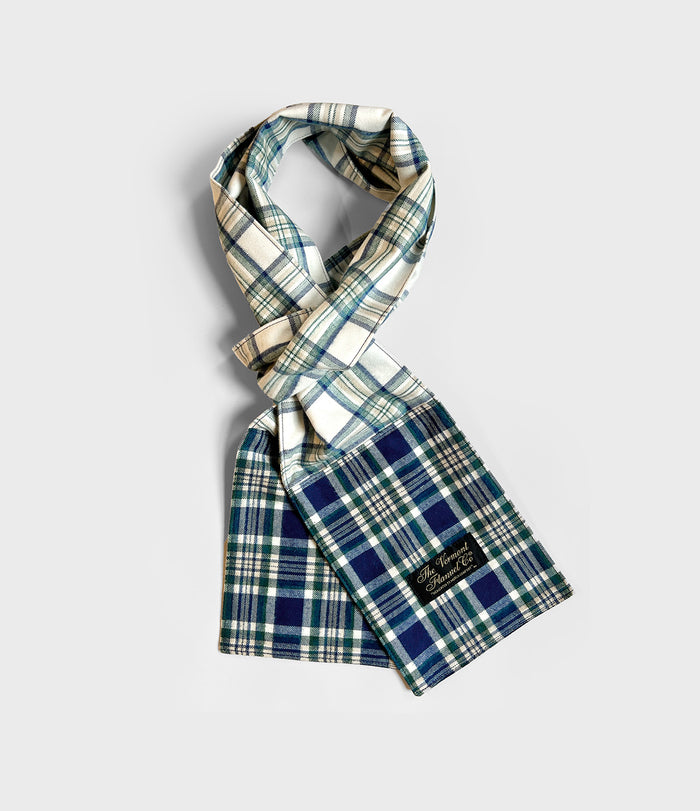 Pattern Block Scarf - Maine Star / Maine Pine