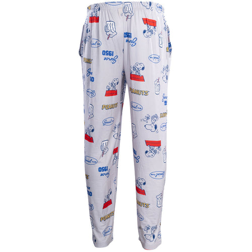 Peanuts Since 1950 Gray Adult Unisex Lounge Pants - TVStoreOnline