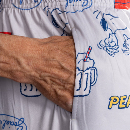 Peanuts Since 1950 Gray Adult Unisex Lounge Pants - TVStoreOnline