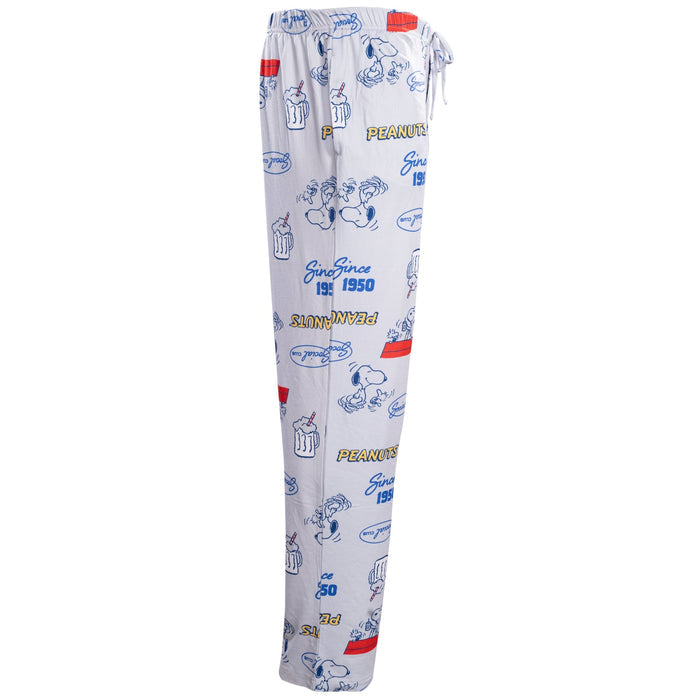 Peanuts Since 1950 Gray Adult Unisex Lounge Pants - TVStoreOnline