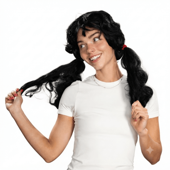 Penny Girl with Long Ponytails Halloween Cosplay Costume Wig - TVStoreOnline