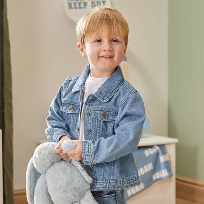 Personalised Blue Name Denim Jacket