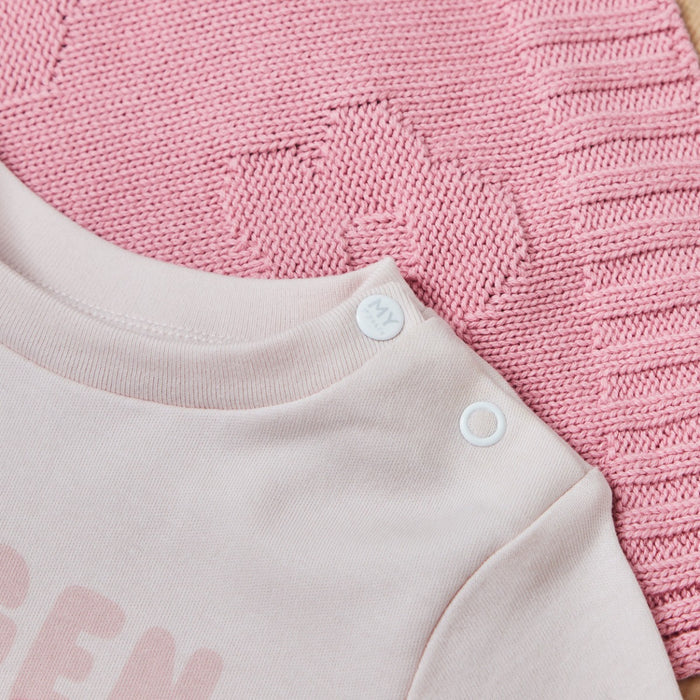 Personalised Bubble Name T-Shirt in Pink