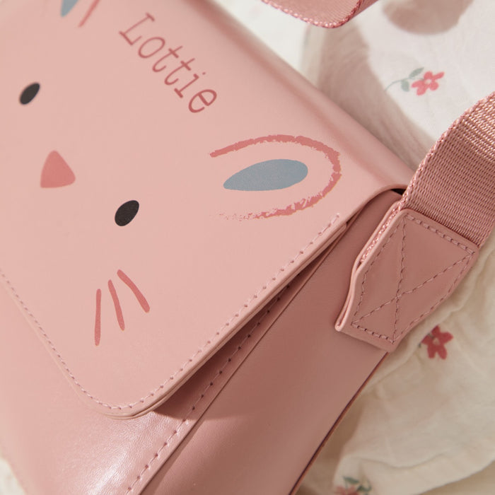 Personalised Bunny Pink Handbag