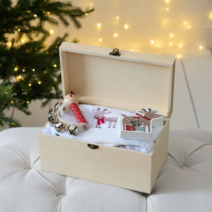 Personalised Christmas Eve Delivery Wooden Christmas Eve Box FSC®