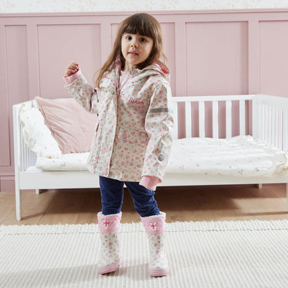 Personalised Ditsy Floral Welly Boots