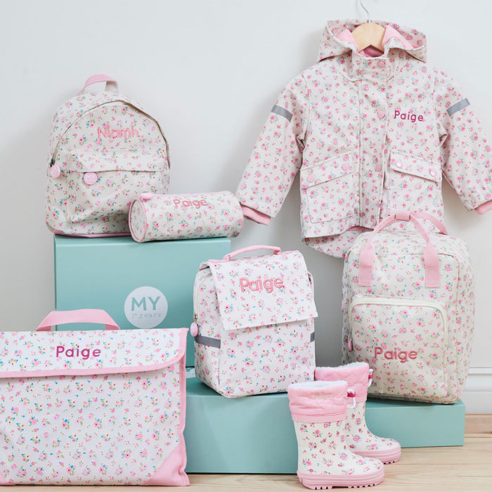 Personalised Ditsy Floral Welly Boots