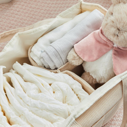 Personalised Flopsy™ Bunny Ecru Nappy Caddy