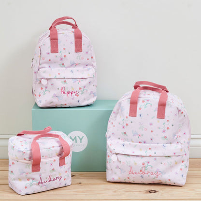 Personalised Fruit Floral Snack Bag