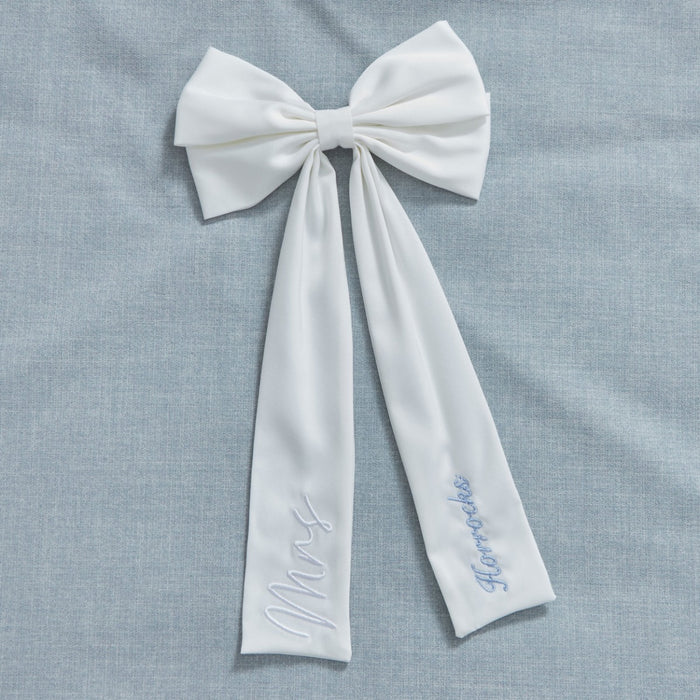 Personalised Ginger Ray Satin Bow
