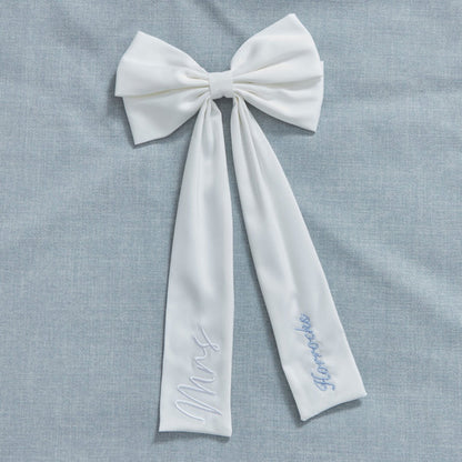 Personalised Ginger Ray Satin Bow