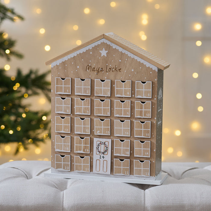 Personalised Gingerbread Advent House