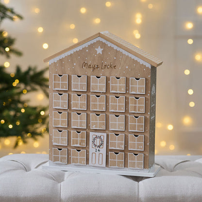 Personalised Gingerbread Advent House