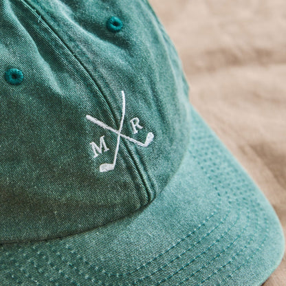 Personalised Golf Initial Green Cap