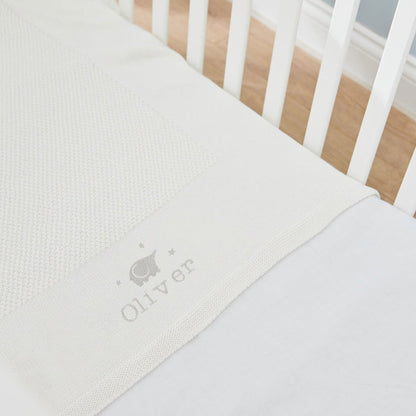 Personalised Ivory Elephant Shawl