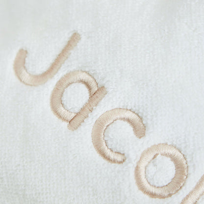 Personalised Ivory Hooded Towel