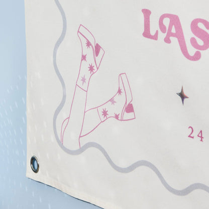 Personalised Last Disco Welcome Wall Hanging