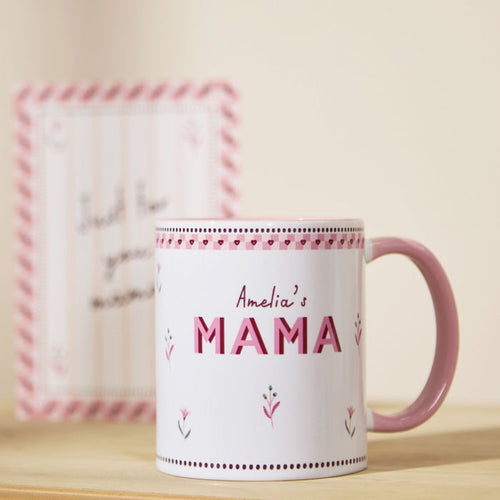 Personalised Mama White Mug