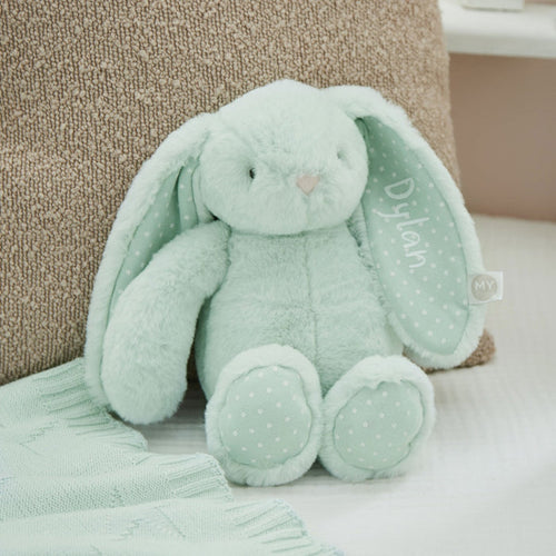 Personalised Mint Choc Chip Bunny Soft Toy