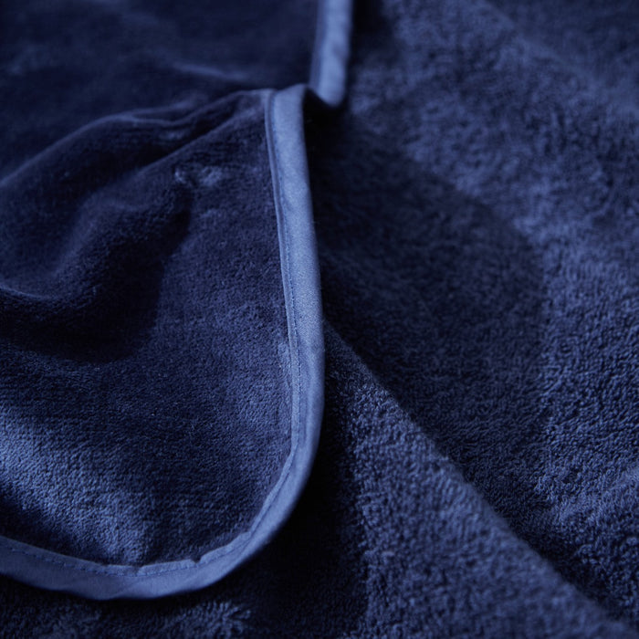 Personalised Navy Small Hooded Towel