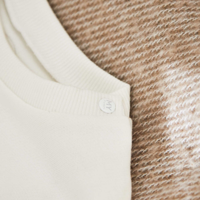 Personalised Panda Ecru Sweatshirt