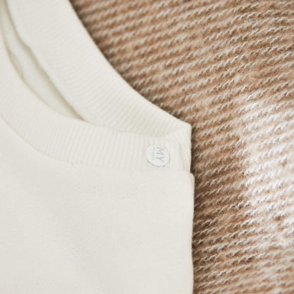 Personalised Panda Ecru Sweatshirt