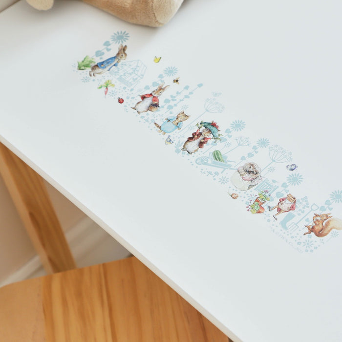 Personalised Peter Rabbit™ & Friend Table and Chairs Set