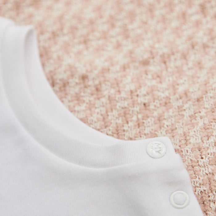 Personalised Pink Floral Initial T-Shirt