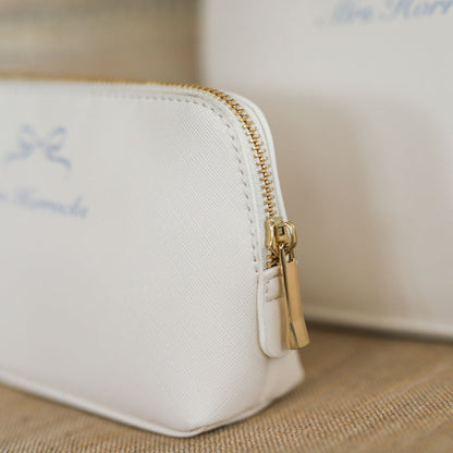 Personalised Something Blue Large Make Up Bag