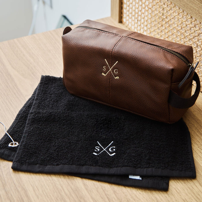 Personalised Towel & Wash Bag Gift Set