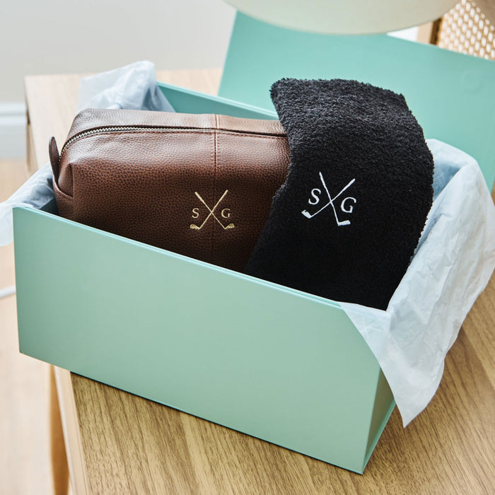 Personalised Towel & Wash Bag Gift Set