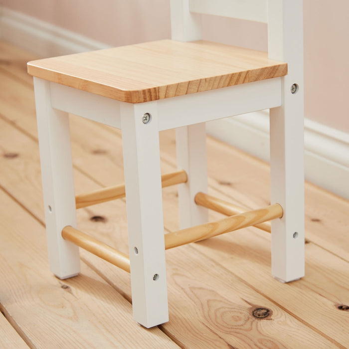 Personalised White Wooden Children’s Chair FSC®