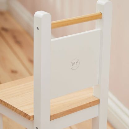 Personalised White Wooden Children’s Chair FSC®