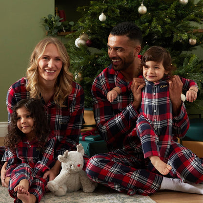 Personalised Womens Tartan PJ Set