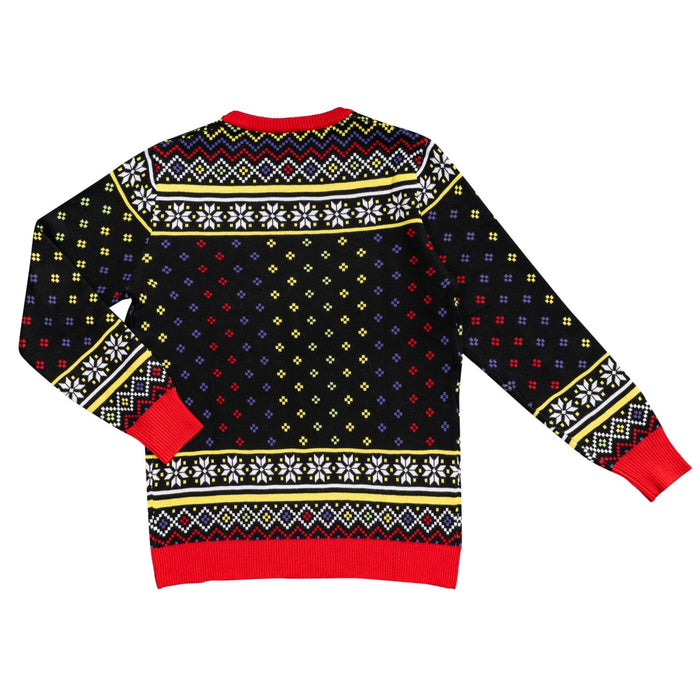 Pink Floyd Dark Side of the Moon LP Cover Adult Unisex Ugly Christmas Sweater - TVStoreOnline
