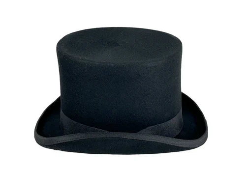 side of top hat on display