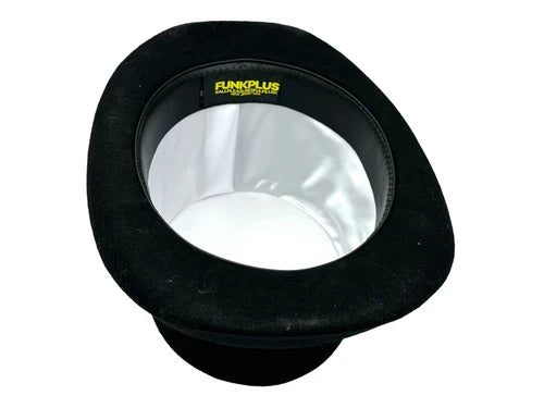 inside of top hat on display