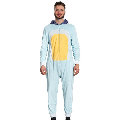Playful Dog Unisex Halloween Costume Cosplay Zip Up Pajama Jumpsuit - TVStoreOnline