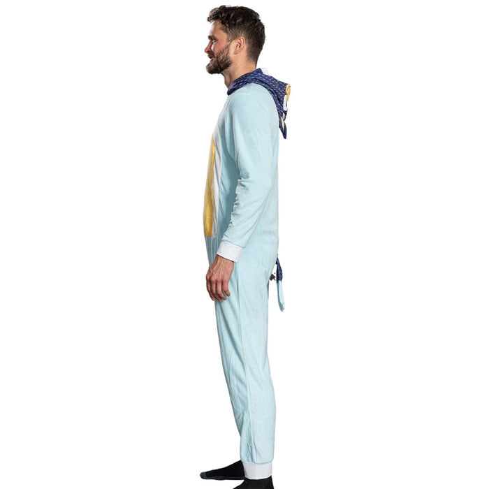 Playful Dog Unisex Halloween Costume Cosplay Zip Up Pajama Jumpsuit - TVStoreOnline