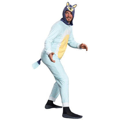 Playful Dog Unisex Halloween Costume Cosplay Zip Up Pajama Jumpsuit - TVStoreOnline