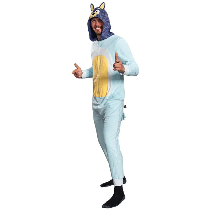 Playful Dog Unisex Halloween Costume Cosplay Zip Up Pajama Jumpsuit - TVStoreOnline