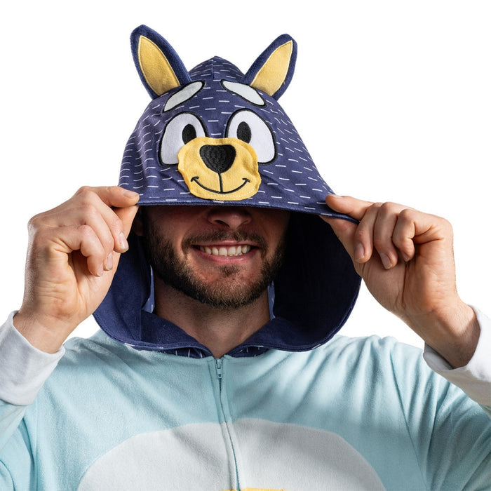 Playful Dog Unisex Halloween Costume Cosplay Zip Up Pajama Jumpsuit - TVStoreOnline