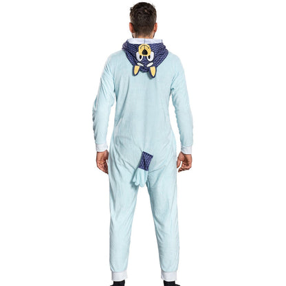 Playful Dog Unisex Halloween Costume Cosplay Zip Up Pajama Jumpsuit - TVStoreOnline